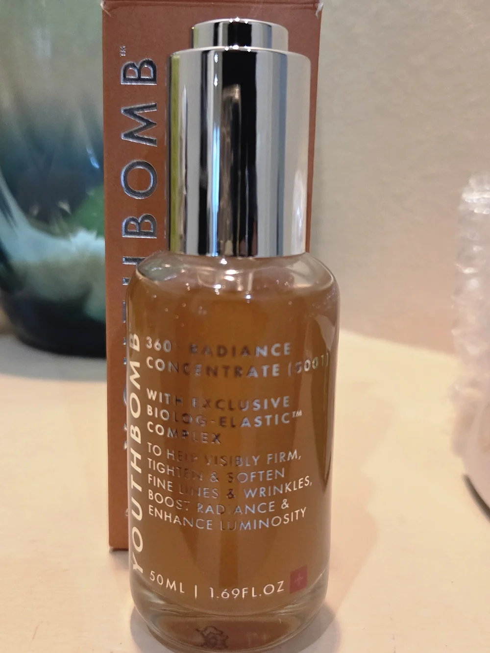 Beauty Pie Youthbomb 360° Radiance Concentrate 50mL / 1.69oz New